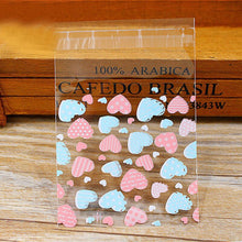 Load image into Gallery viewer, 100pcs/lot 7cm Clear Candy Bag Transparent Plastic Bag Cookie OPP Bag For Wedding Birthday Party Decor DIY Gift Packaging Pouch
