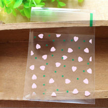 Load image into Gallery viewer, 100pcs/lot 7cm Clear Candy Bag Transparent Plastic Bag Cookie OPP Bag For Wedding Birthday Party Decor DIY Gift Packaging Pouch
