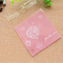 Load image into Gallery viewer, 100pcs/lot 7cm Clear Candy Bag Transparent Plastic Bag Cookie OPP Bag For Wedding Birthday Party Decor DIY Gift Packaging Pouch
