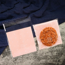 Load image into Gallery viewer, 100pcs/lot 7cm Clear Candy Bag Transparent Plastic Bag Cookie OPP Bag For Wedding Birthday Party Decor DIY Gift Packaging Pouch
