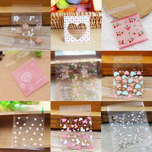Load image into Gallery viewer, 100pcs/lot 7cm Clear Candy Bag Transparent Plastic Bag Cookie OPP Bag For Wedding Birthday Party Decor DIY Gift Packaging Pouch
