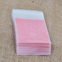 Load image into Gallery viewer, 100pcs/lot 7cm Clear Candy Bag Transparent Plastic Bag Cookie OPP Bag For Wedding Birthday Party Decor DIY Gift Packaging Pouch
