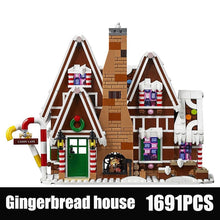 Load image into Gallery viewer, Compatible With Girl Friends Gingerbreaded House Bricks Set With Figures&amp; Building Blocks Toys For Kids Christmas Gift
