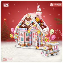 Load image into Gallery viewer, Compatible With Girl Friends Gingerbreaded House Bricks Set With Figures&amp; Building Blocks Toys For Kids Christmas Gift
