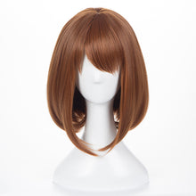 Load image into Gallery viewer, My Hero Academia Lai Yu Tea Seed Cosplay Wig Fluffy Short Hair Wave Head Cover Wig
