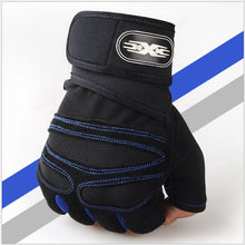 Load image into Gallery viewer, Sports Fitness Equipment Wait Lifting Weightlifting Lengthened Wristband Breathable Outdoor Riding Gloves

