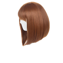 Load image into Gallery viewer, My Hero Academia Lai Yu Tea Seed Cosplay Wig Fluffy Short Hair Wave Head Cover Wig
