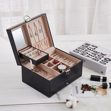 Load image into Gallery viewer, Jewelry Storage Box Drawer Large Multi-Layer Pull-out  Portable  Holders Case
