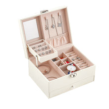 Load image into Gallery viewer, Jewelry Storage Box Drawer Large Multi-Layer Pull-out  Portable  Holders Case

