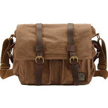 Load image into Gallery viewer, Simple Canvas Men's Bag Single Shoulder Crossbody Outdoor Casual Messenger Bag
