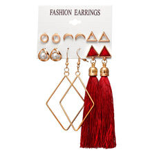 Load image into Gallery viewer, Ear Rings New Tassel Earrings Female Boho Flower Earrings for Women
