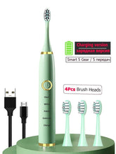 Load image into Gallery viewer, Adult and Children Sonic Electric Toothbrush, Intelligent Charging Toothbrush, Whitening, Waterproof

