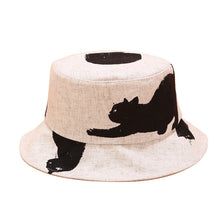 Load image into Gallery viewer, Bucket Hat Women's Japanese Style Artistic Fresh Sun Hat Summer Cute Wild Outdoor Foldable Basin Hat
