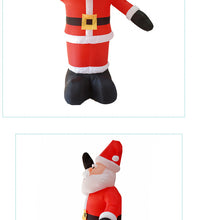 Load image into Gallery viewer, Inflatable Christmas Inflatable Decoration Courtyard Layout 2.4M Santa Claus Gas
