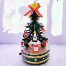Load image into Gallery viewer, Christmas Product Wooden Rotating Music Bell Creative Christmas Gift Christmas Tree Ornaments Christmas Decoration
