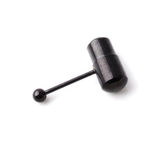 Load image into Gallery viewer, Tongue Pin Exquisite Electroplated Stainless Steel Human Body Piercing Accessories Vibration Tongue Ring
