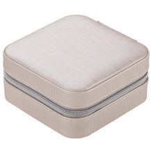 Load image into Gallery viewer, Jewelry Storage Box Mini portable leather earrings necklace ring Box
