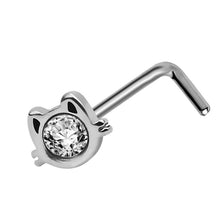 Load image into Gallery viewer, Hot New Zircon Nose Stud Stud Earrings Piercing Jewelry
