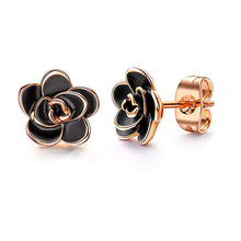 Load image into Gallery viewer, Oiling Bow Stud Earrings Earrings Piercing Jewelry
