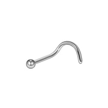 Load image into Gallery viewer, Nose Ring Nail Piercing Hoop Jewelry Stainless Steel Nose Stud
