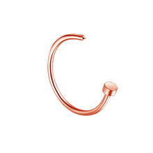 Load image into Gallery viewer, Nose Ring Nail Piercing Hoop Jewelry Stainless Steel Nose Stud
