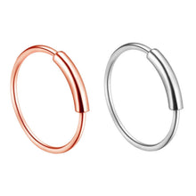 Load image into Gallery viewer, Nose Ring Nail Piercing Hoop Jewelry Stainless Steel Nose Stud
