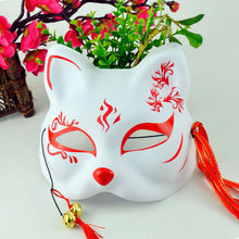 Load image into Gallery viewer, Christmas Style Cos Adult Full Face Cat Face Mask Anime Fox Dark Cat Festival
