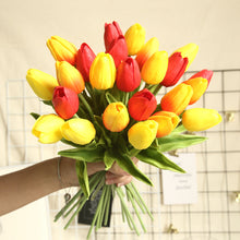 Load image into Gallery viewer, 10PCS Artificial Flowers Garden Tulips Real Touch Flowers Tulip Bouquet Decor Mariage for Home Wedding Decorations Fake Flower
