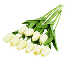 Load image into Gallery viewer, 10PCS Tulip Artificial Flower Real Touch Artificial Bouquet Fake Flower for Wedding Decoration Flowers Home Garden Decor
