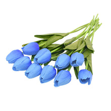 Load image into Gallery viewer, 10PCS Tulip Artificial Flower Real Touch Artificial Bouquet Fake Flower for Wedding Decoration Flowers Home Garden Decor
