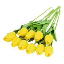 Load image into Gallery viewer, 10PCS Tulip Artificial Flower Real Touch Artificial Bouquet Fake Flower for Wedding Decoration Flowers Home Garden Decor

