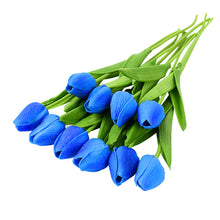 Load image into Gallery viewer, 10PCS Tulip Artificial Flower Real Touch Artificial Bouquet Fake Flower for Wedding Decoration Flowers Home Garden Decor
