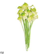 Load image into Gallery viewer, 10Pcs High Quality Real Touch Calla Lily Artificial Flowers Calla Lily Bouquet For Wedding Bouquet Bridal Home Flower Decoration
