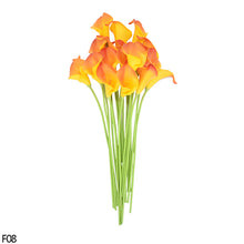 Load image into Gallery viewer, 10Pcs High Quality Real Touch Calla Lily Artificial Flowers Calla Lily Bouquet For Wedding Bouquet Bridal Home Flower Decoration
