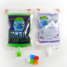 Load image into Gallery viewer, 10PCS Hot Sell Halloween Cosplay Drink Container Bag Vampire Blood Props Zombie Beverage Drinks Bags Food Class PVC Water Bottle
