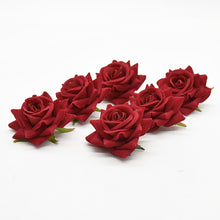 Load image into Gallery viewer, 10Pcs Silk Roses Bridal Accessories Clearance Artificial Flowers for Home Wedding Decoration Diy Gifts Box Festival Supplies
