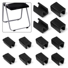 Load image into Gallery viewer, 10Pcs U Shaped Non-slip Chair Leg Pad Anti-front Tilt Floor Glides Tubing Caps Bumper Damper Stool Chair Leg Floor Protector
