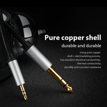 Load image into Gallery viewer, 3.5mm to 6.5mm Audio Cable 1M/2M/3M Male to Male Microphone Audio Cable for Computer Audio Power Amplifier Mixer
