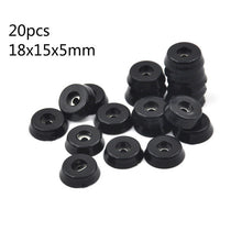 Load image into Gallery viewer, 10pcs/20pcs Rubber Pads Tile Floor Protectors Rubber Non-slip Table Chair Furniture Feet Leg Pads
