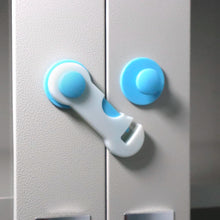 Load image into Gallery viewer, 10pcs Child Safety Cabinet Lock Baby Proof Security Protector Drawer Door Cabinet Lock Plastic Protection Kids Safety Door Lock
