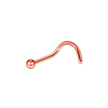 Load image into Gallery viewer, Nose Ring Nail Piercing Hoop Jewelry Stainless Steel Nose Stud
