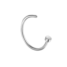 Load image into Gallery viewer, Nose Ring Nail Piercing Hoop Jewelry Stainless Steel Nose Stud

