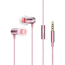 Load image into Gallery viewer, Metal in-Ear Headphones Extra Bass Cellphone Computer Mini Headphones
