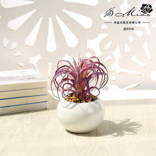 Load image into Gallery viewer, Artificial Succulent Pant Potted Plant (Pot Included) Artificial Flower Bonsai Home Decoration Artificial Plant
