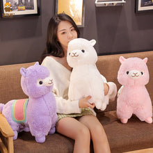Load image into Gallery viewer, Cute New Saddle Alpaca Beast Plush Puppet and Doll Toy Prize Claw Doll
