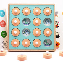 Load image into Gallery viewer, Wooden Memory Matching Game Chess Board for Toddlers, Baby First  Learning Toy Match Games
