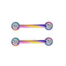 Load image into Gallery viewer, Stainless Steel Adhesive Nail Nipple Ring Stainless Steel Piercing Ornaments
