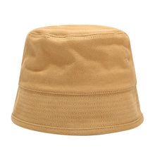 Load image into Gallery viewer, Solid Color Retro Bucket Hat Bucket Hat Men and Women Street Trendy Pure Cotton Bucket Hat
