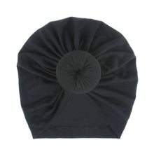 Load image into Gallery viewer, 18-Color Knitted Rayon Donut Babies' Cloth Cap Children's Hat Baby
