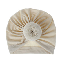 Load image into Gallery viewer, 18-Color Knitted Rayon Donut Babies' Cloth Cap Children's Hat Baby
